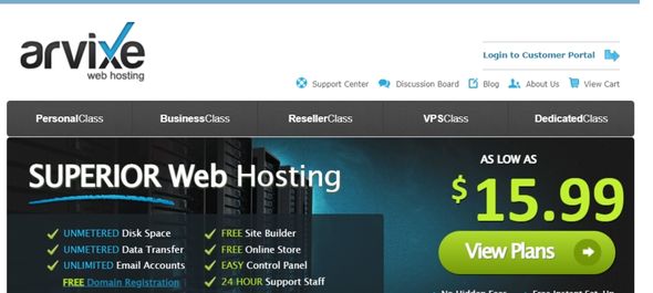 Arvixe Web Hosting Review